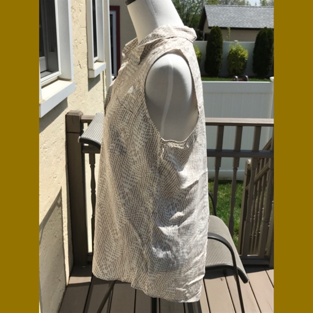 🐾 NWT Banana Republic high low tank top size medium - Picture 2 of 3